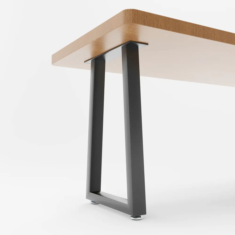Escritorio industrial Banco de oficina Comedor Muebles de comedor de caf&eacute; Patas de mesa de metal 