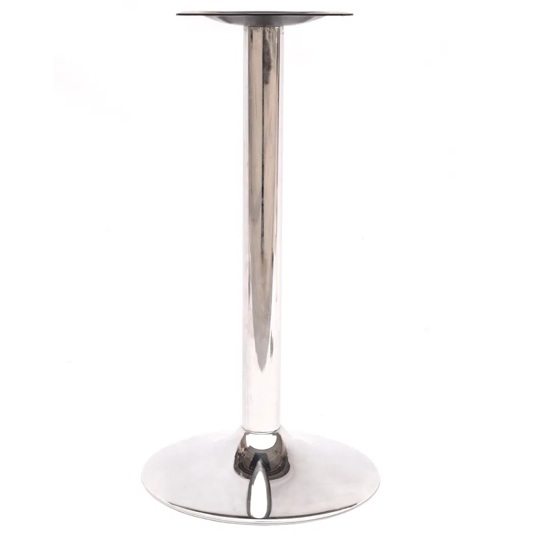 Base de mesa con revestimiento de hierro 