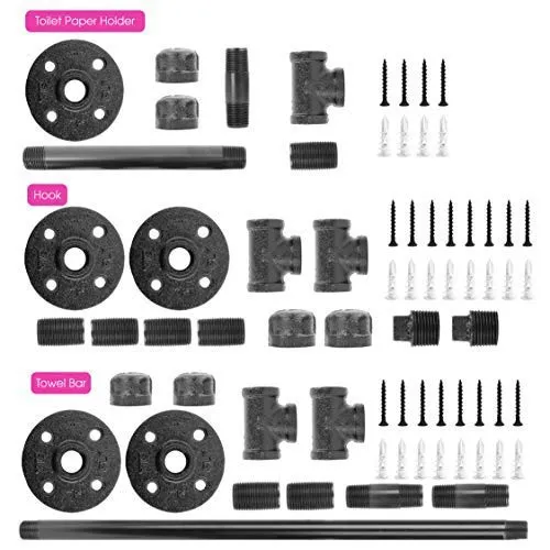 r&uacute;stico, juego de accesorios de ba&ntilde;o, soporte de juego de accesorios de ba&ntilde;o, 