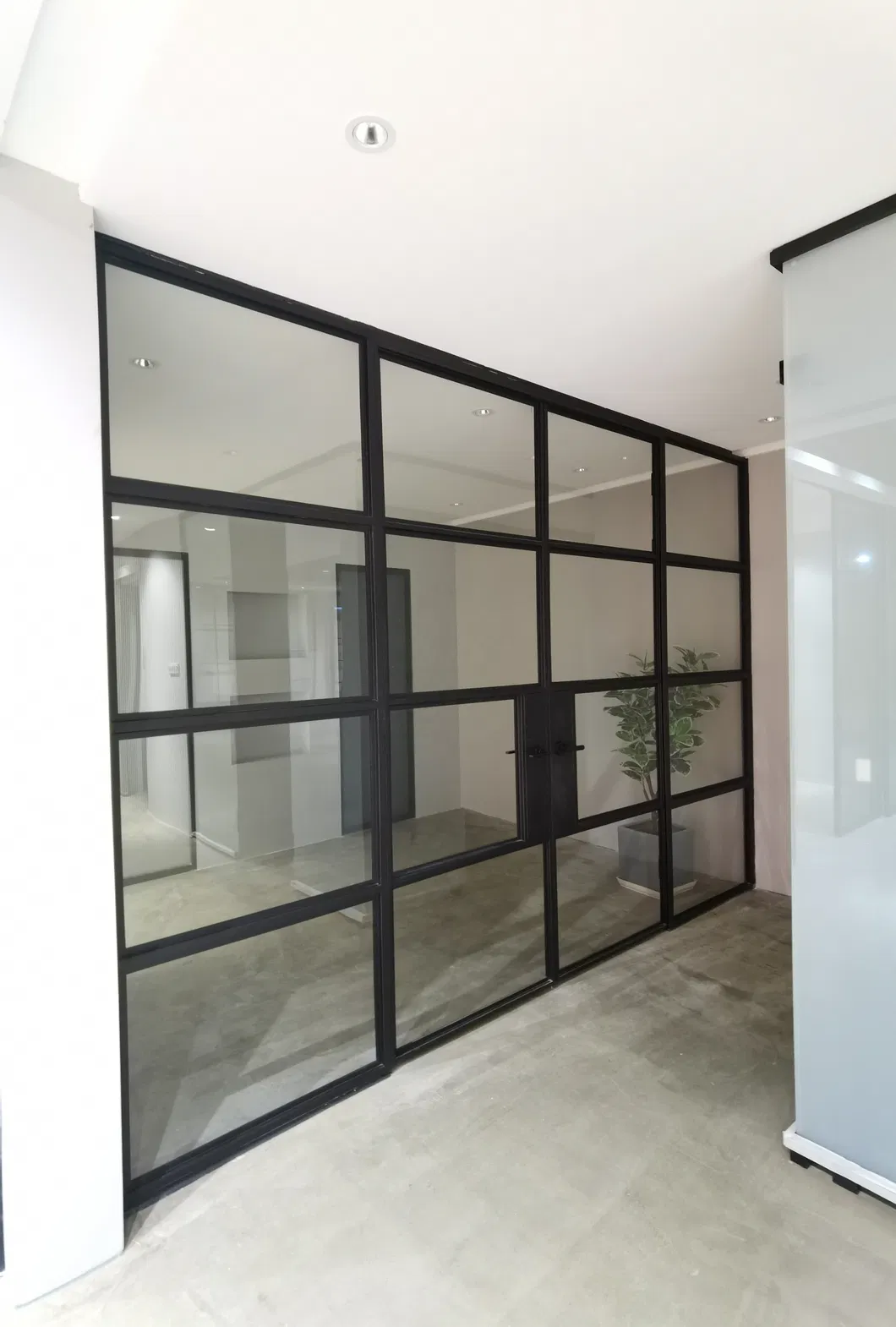 Soluciones innovadoras para puertas Oficina moderna, mamparas separadoras de ambientes Estilo franc&eacute;s 
