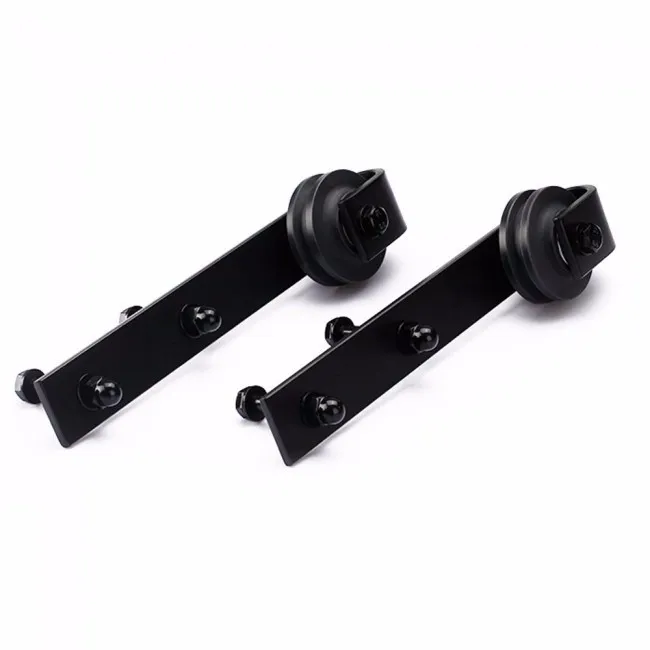 Kits de rodillos superiores para puerta de granero de madera con dise&ntilde;o 
