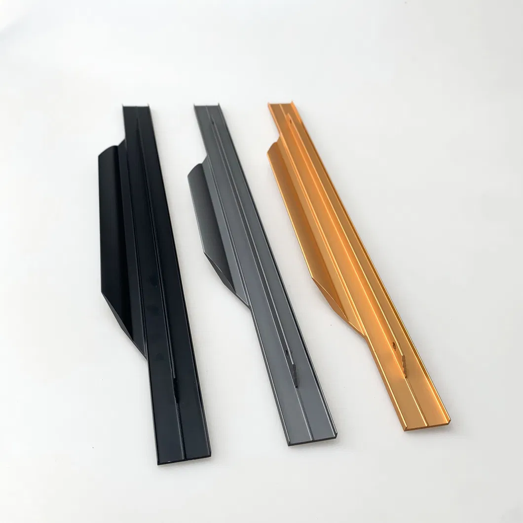 de perfil para puerta de armario de aluminio Tiradores para 