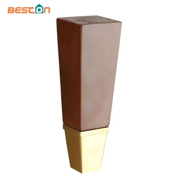 Dimensiones Personalizables Silla Patas de Madera con Tazas de Metal 