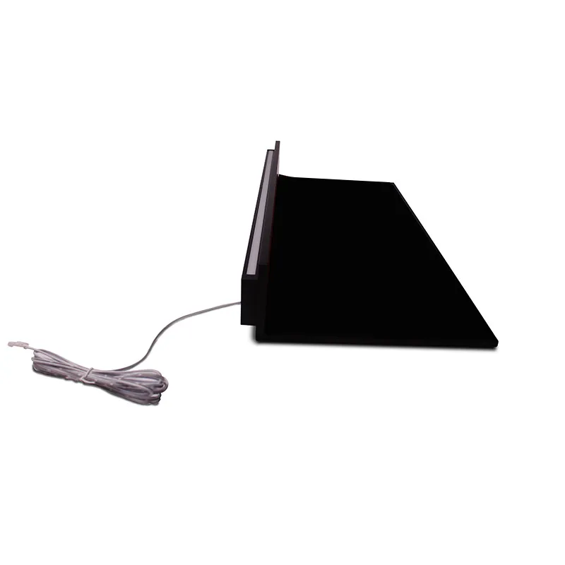LED Iluminaci&oacute;n de estante de exhibici&oacute;n de aluminio Estantes de montaje en pared LED con luz lineal LED Iluminaci&oacute;n 