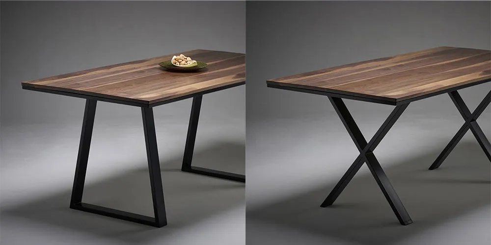 barra de hierro s&oacute;lido, escritorio para computadora port&aacute;til, patas de mesa de banco de 