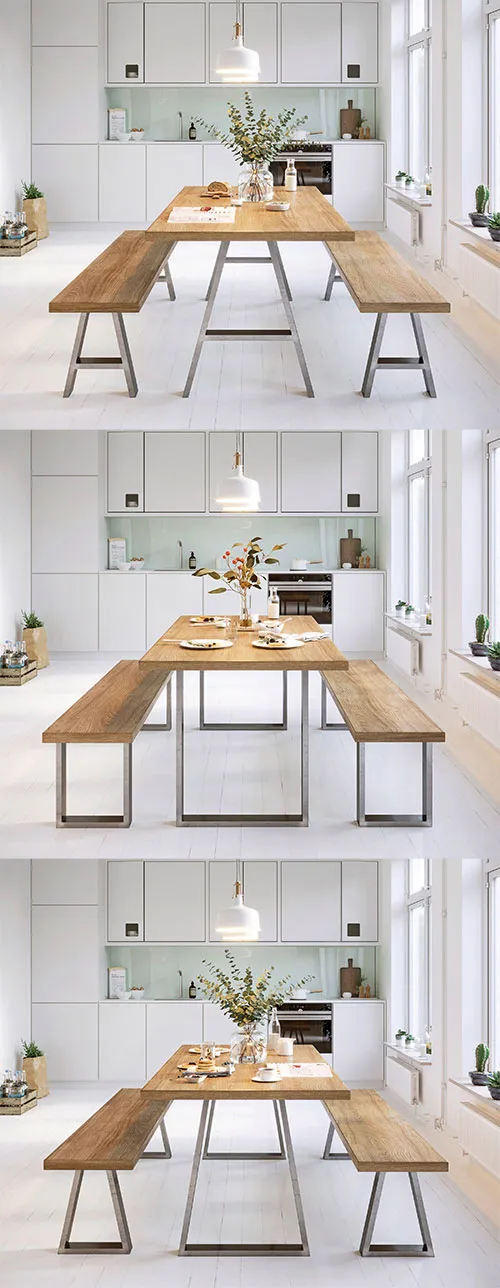 de pies para muebles de alta resistencia, patas de mesa de comedor de acero inoxidable, 