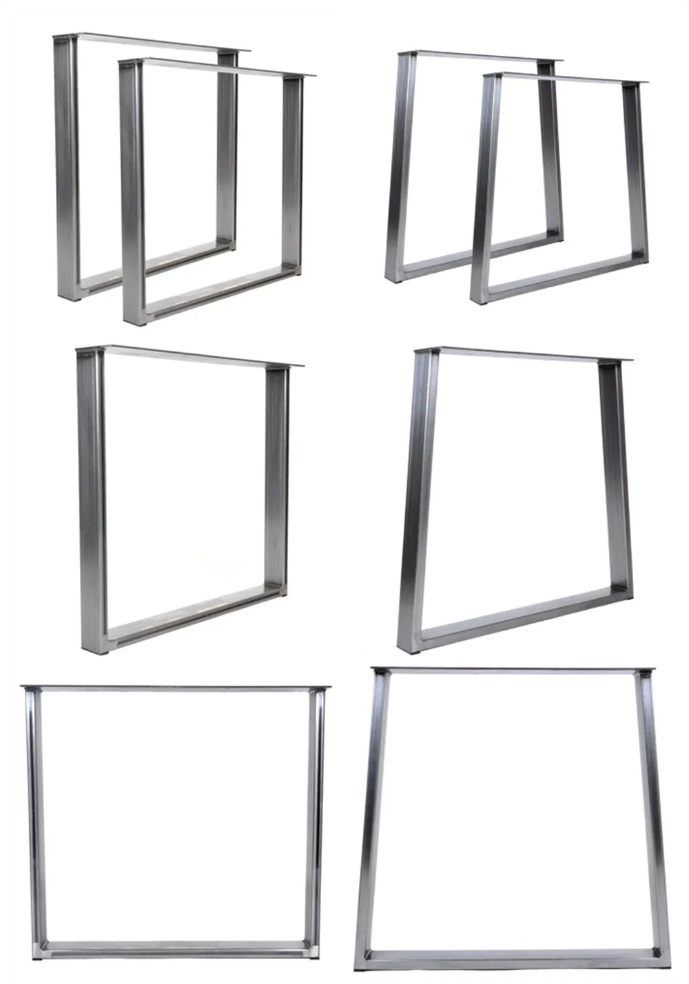 de alta resistencia, patas de mesa de comedor de acero inoxidable, marco de pies para muebles de alta resistencia, patas de mesa de comedor de acero inoxidable, marco de pies para 
