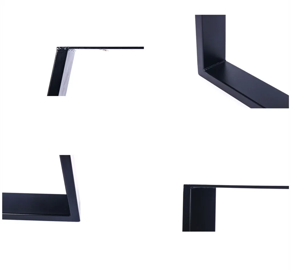 forjado moderno Patas de mesa de comedor de metal industrial 