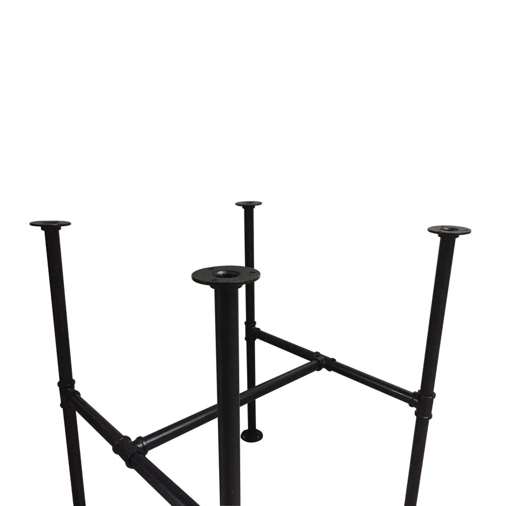 Marco de mesa de muebles de acero de metal de estilo industrial del &uacute;ltimo estilo Marco de mesa de muebles de acero de metal de estilo industrial del &uacute;ltimo estilo 