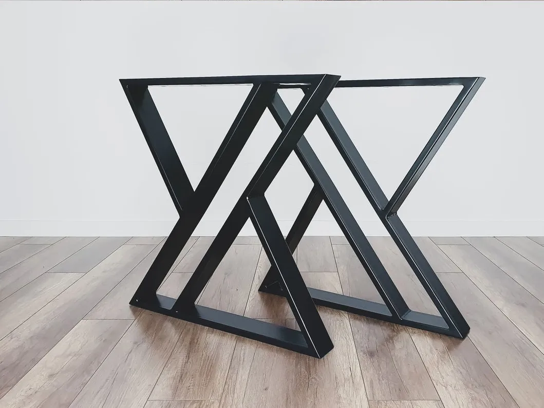 patas de acero para mesa de comedor, 