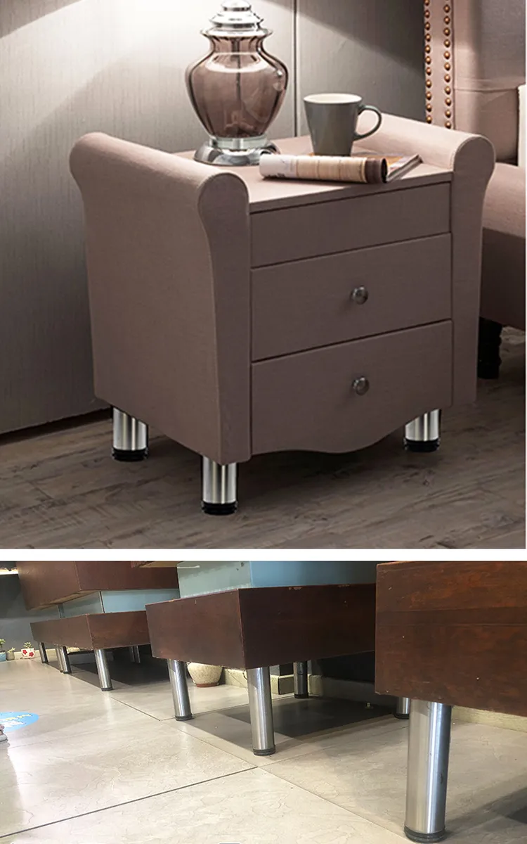 Pies de repuesto para muebles Pata de sof&aacute; peque&ntilde;a de metal moderno