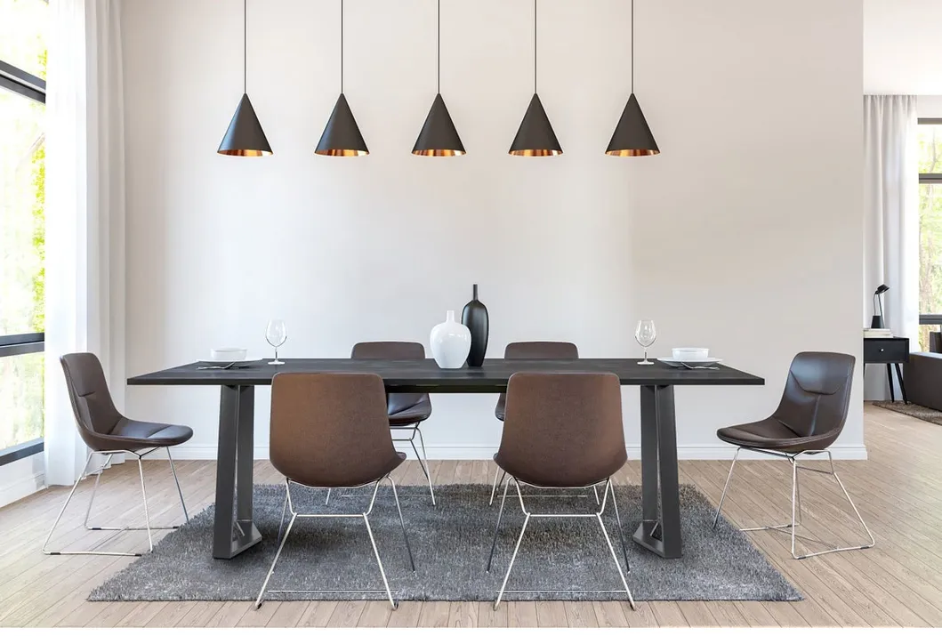 Muebles modernos, mesa de centro, patas de banco de trabajo 