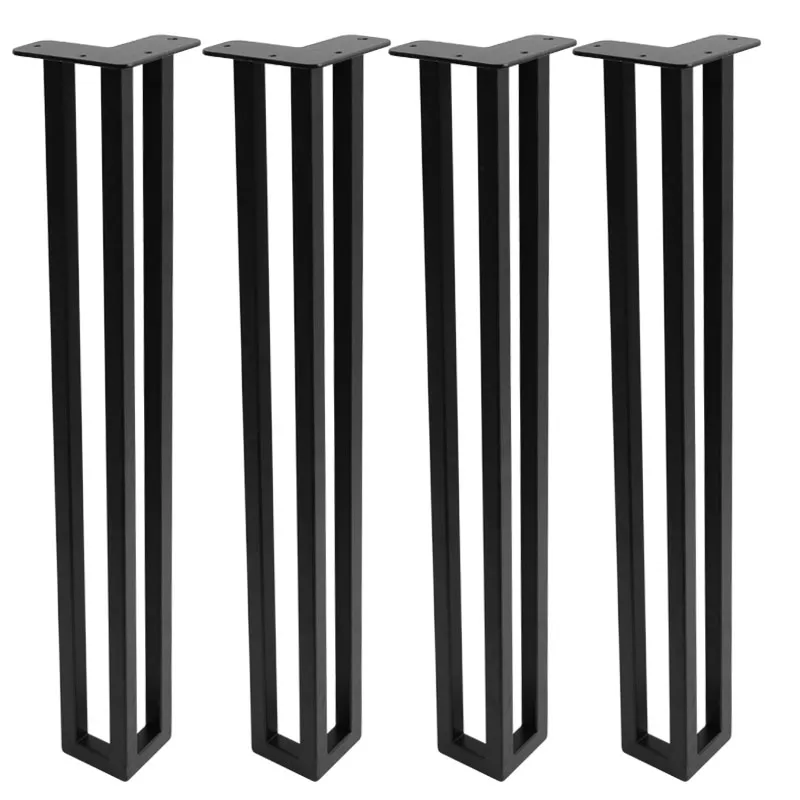 Patas de mesa de metal con soporte de banco industrial resistente de nuevo dise&ntilde;o 