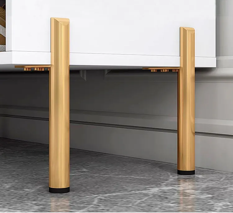 modernas del sof&aacute; Gabinete de la cama Patas de la base del sof&aacute; de acero
