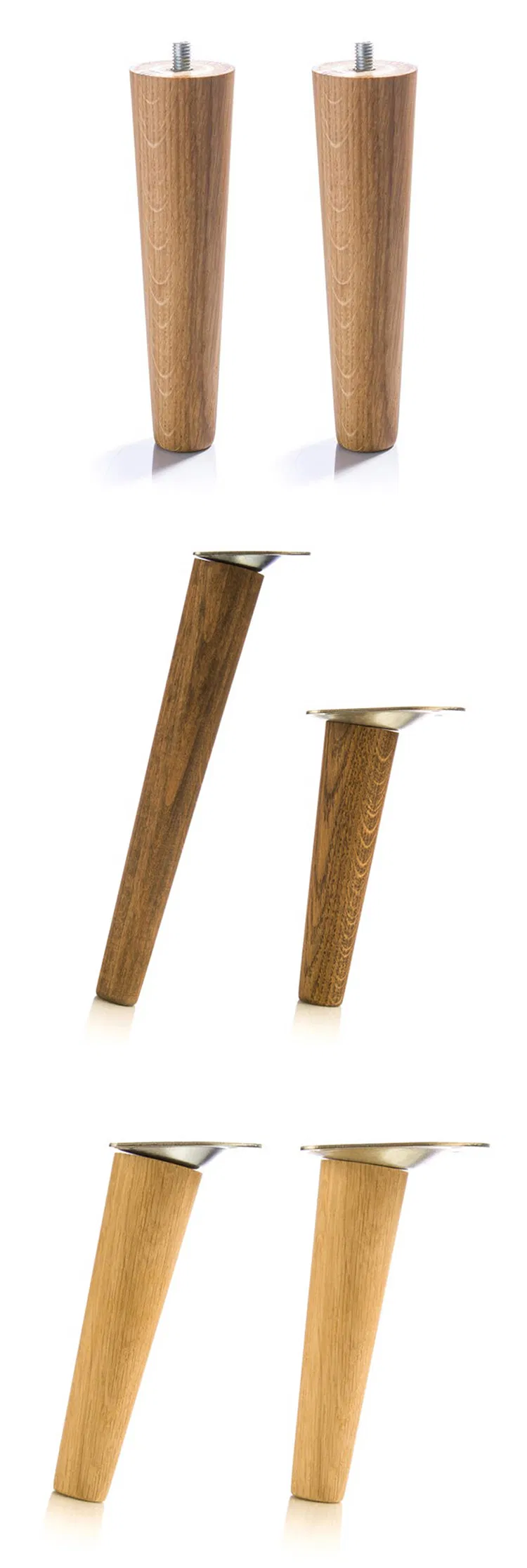 Muebles Patas de madera para sof&aacute; 