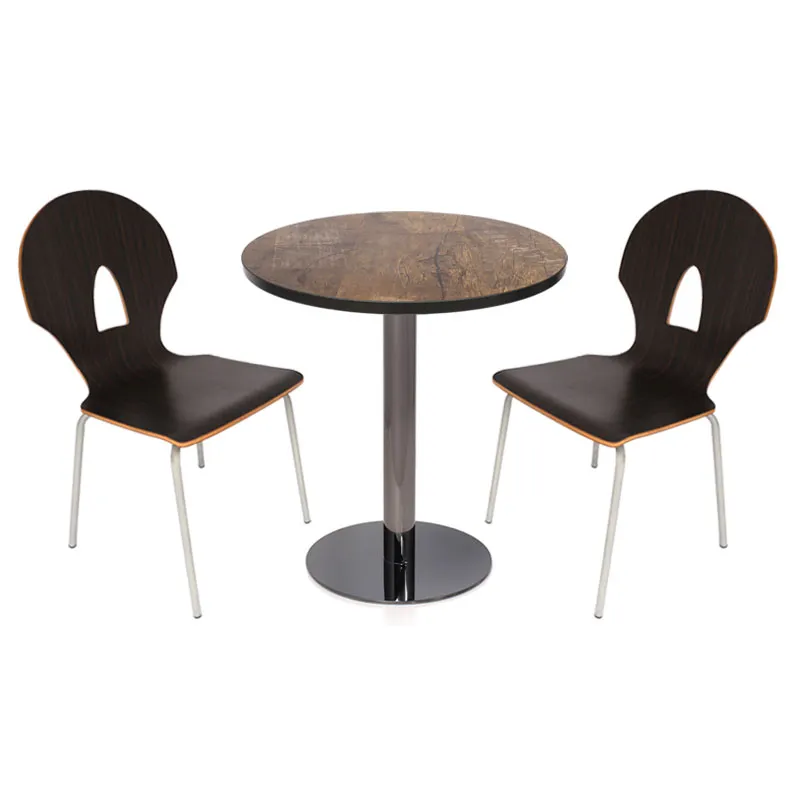 acero alto al por mayor Base de mesa de metal para caf&eacute; y 