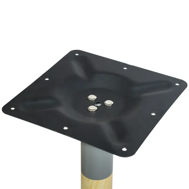 Base de mesa de alta calidad, patas de mesa redondas de tubo de hierro, hechas de hierro 
