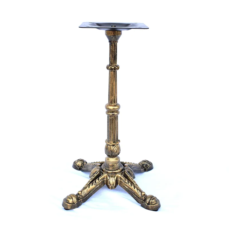 hierro fundido de bronce con garra decorada de tigre Pata de mesa de centro de hierro fundido de bronce con garra 