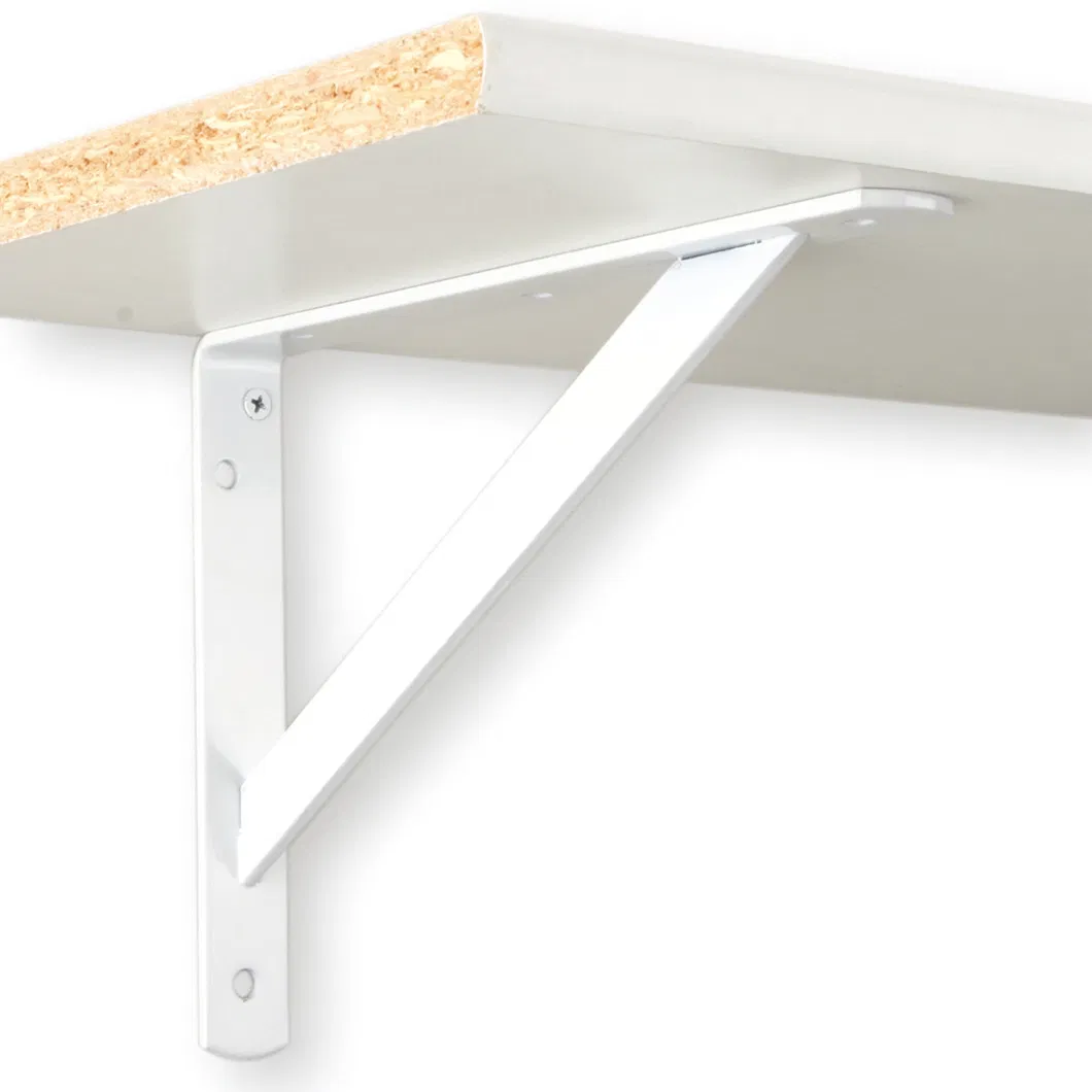 de pared flotante de metal de hierro con recubrimiento en polvo Soporte de estante Soporte de estante de pared flotante de metal de hierro 