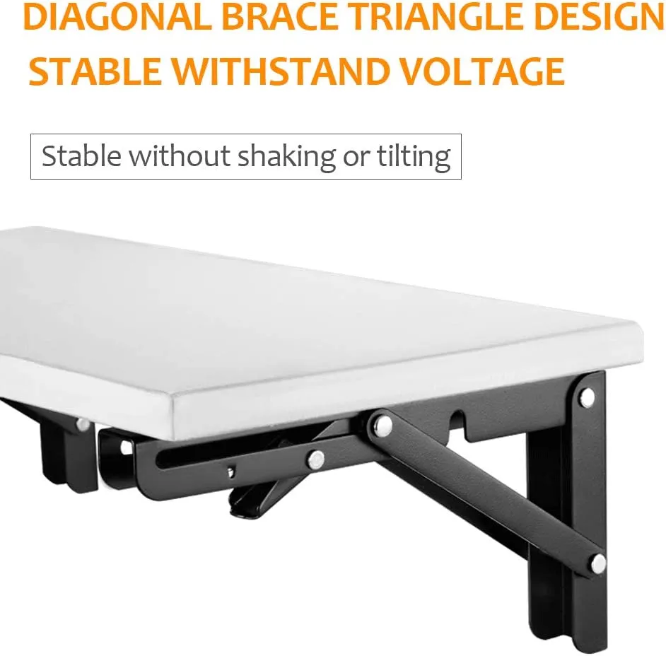 14/16 pulgadas, soporte plegable de acero inoxidable Banco de 