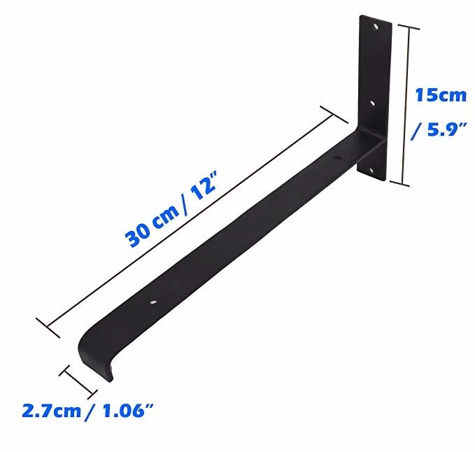 Soportes de pared para estante de hierro 