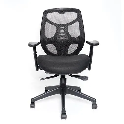 negra Tipo B Modelos cl&aacute;sicos de buena calidad Silla de oficina de tela 