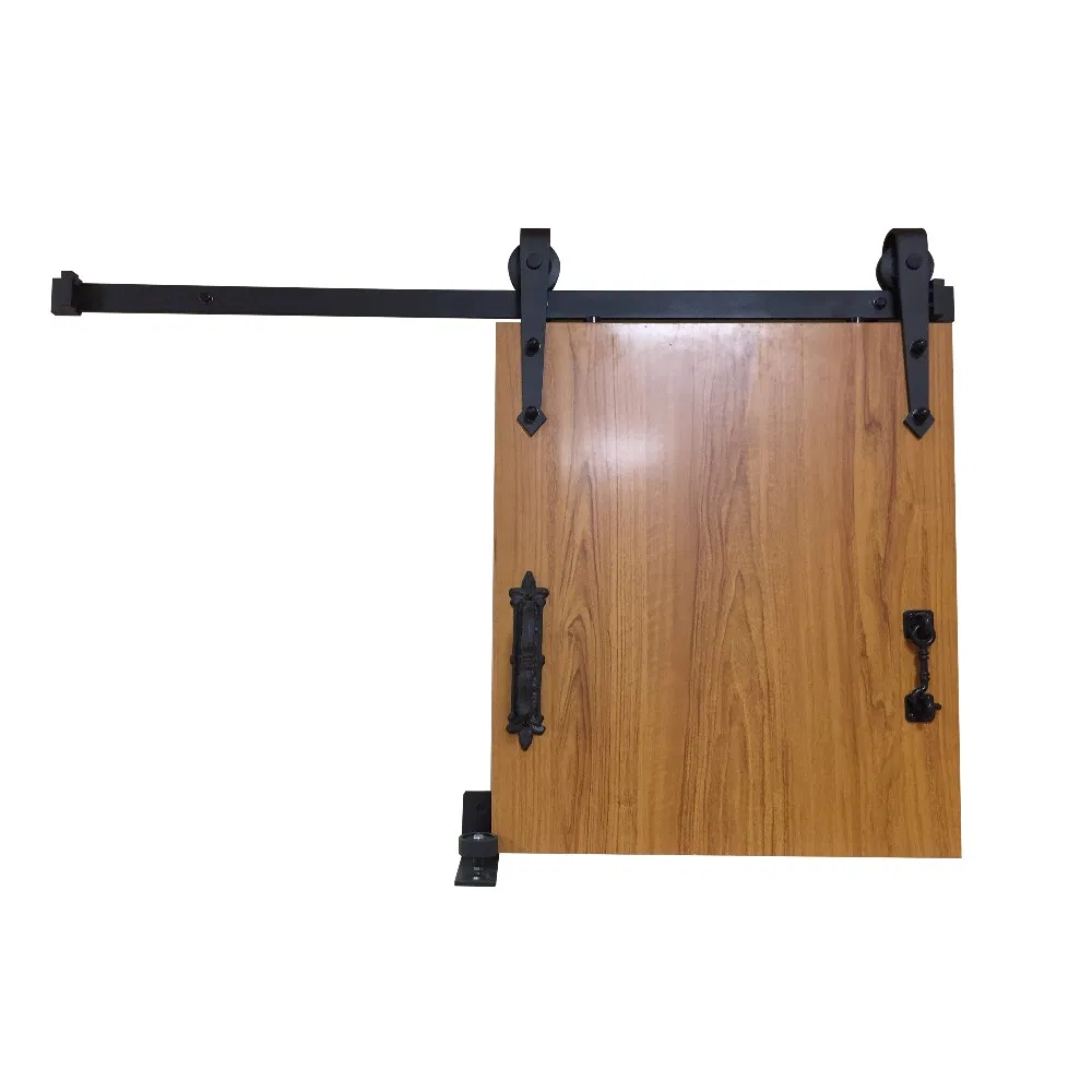 Ss Herrajes para puertas corredizas de granero Sistema de barandillas para colgar Armario 