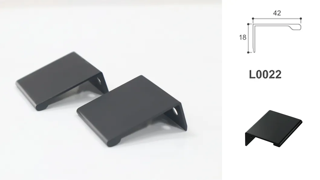 Herrajes para muebles de dormitorio Tirador de borde de caj&oacute;n 