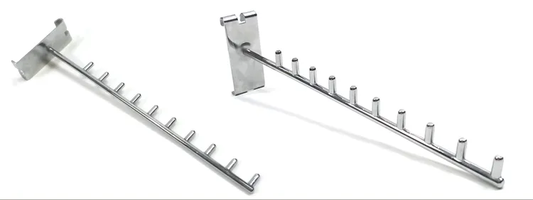 Tienda de ropa Accesorios convenientes Pantalla de alambre de metal para pared de rejilla Gancho de malla para colgar 