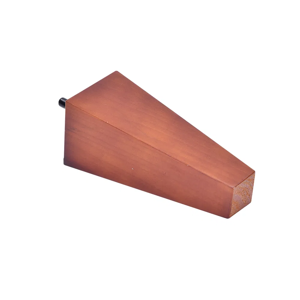 caucho marr&oacute;n Bonitas patas de gabinete c&oacute;nicas Patas de sof&aacute; de madera Patas de sof&aacute; de madera de caucho marr&oacute;n Bonitas patas de gabinete 