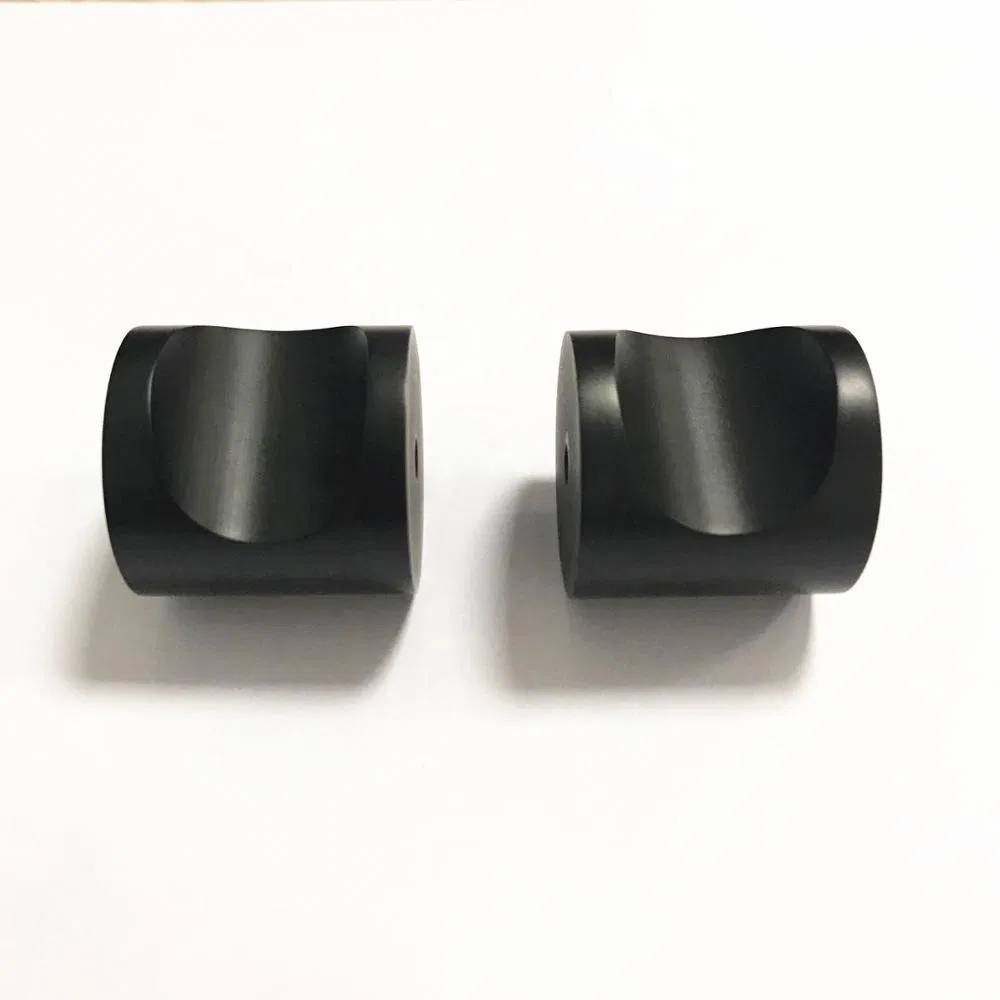سبائك الألومنيوم الأجهزة D1064 - 30X30mm خزانة باب المطبخ الحمام مقبض أسود سحب