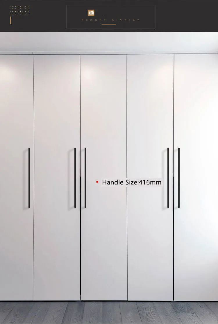 Gabinetes y cajones s&oacute;lidos en forma de U Cajones Muebles de cocina simples Tiradores de aluminio Tiradores 