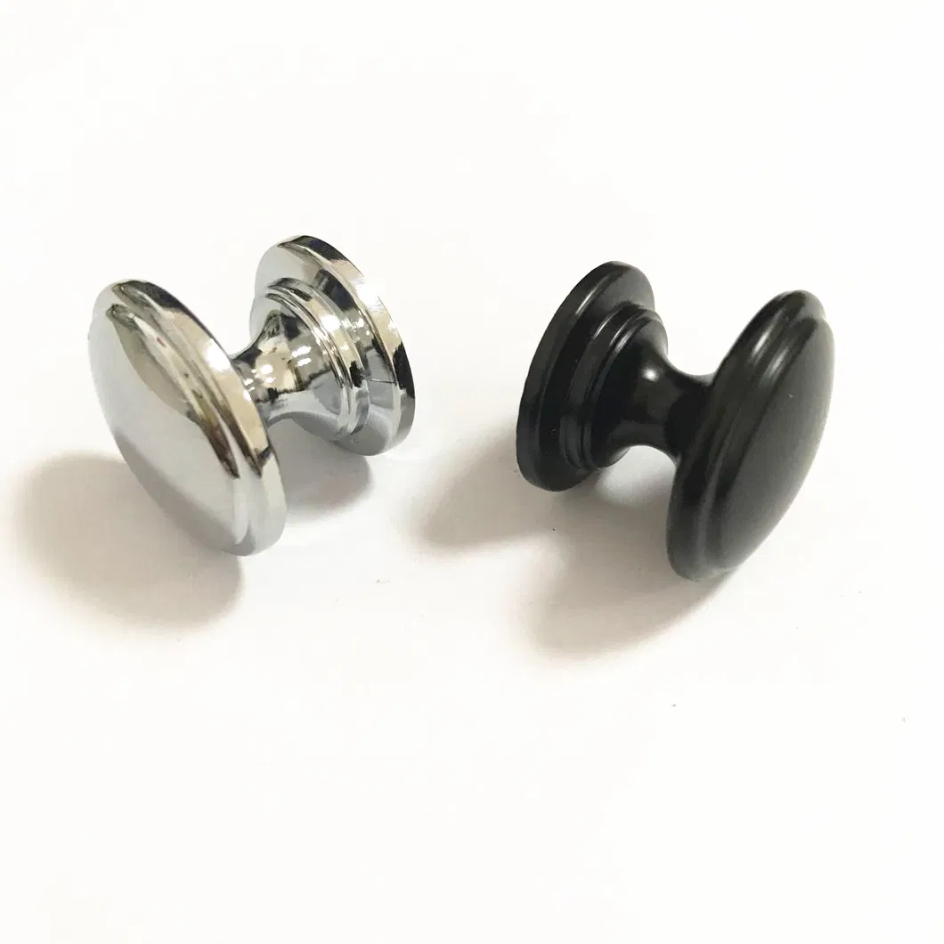 herrajes para muebles, perilla negra de 30 mm 