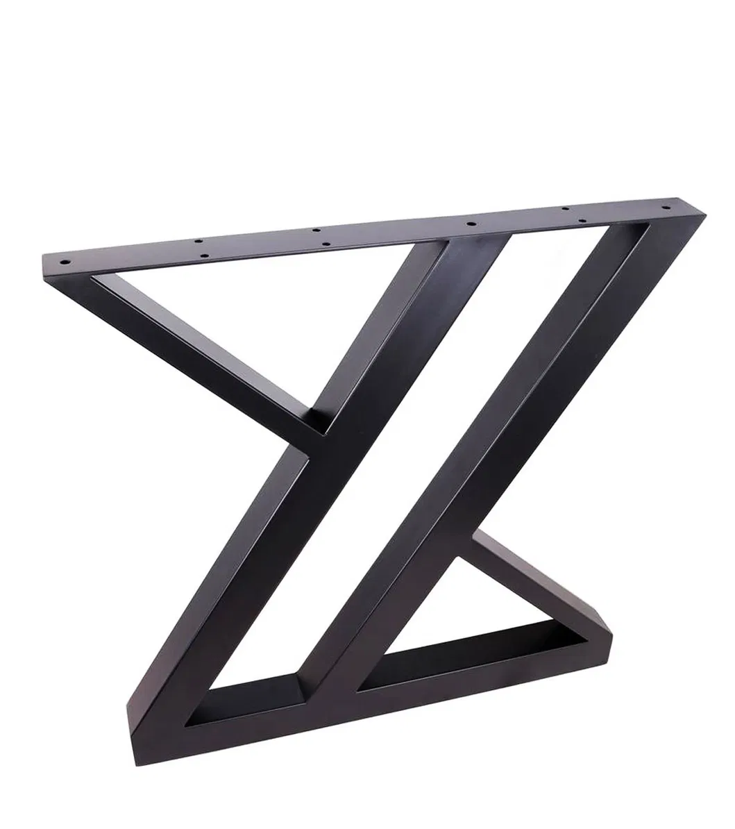 Patas de mesa de comedor de acero Patas de mesa de metal industrial de acero Muebles Oficina Restaurante Patas de mesa de comedor de acero Patas de escritorio de 