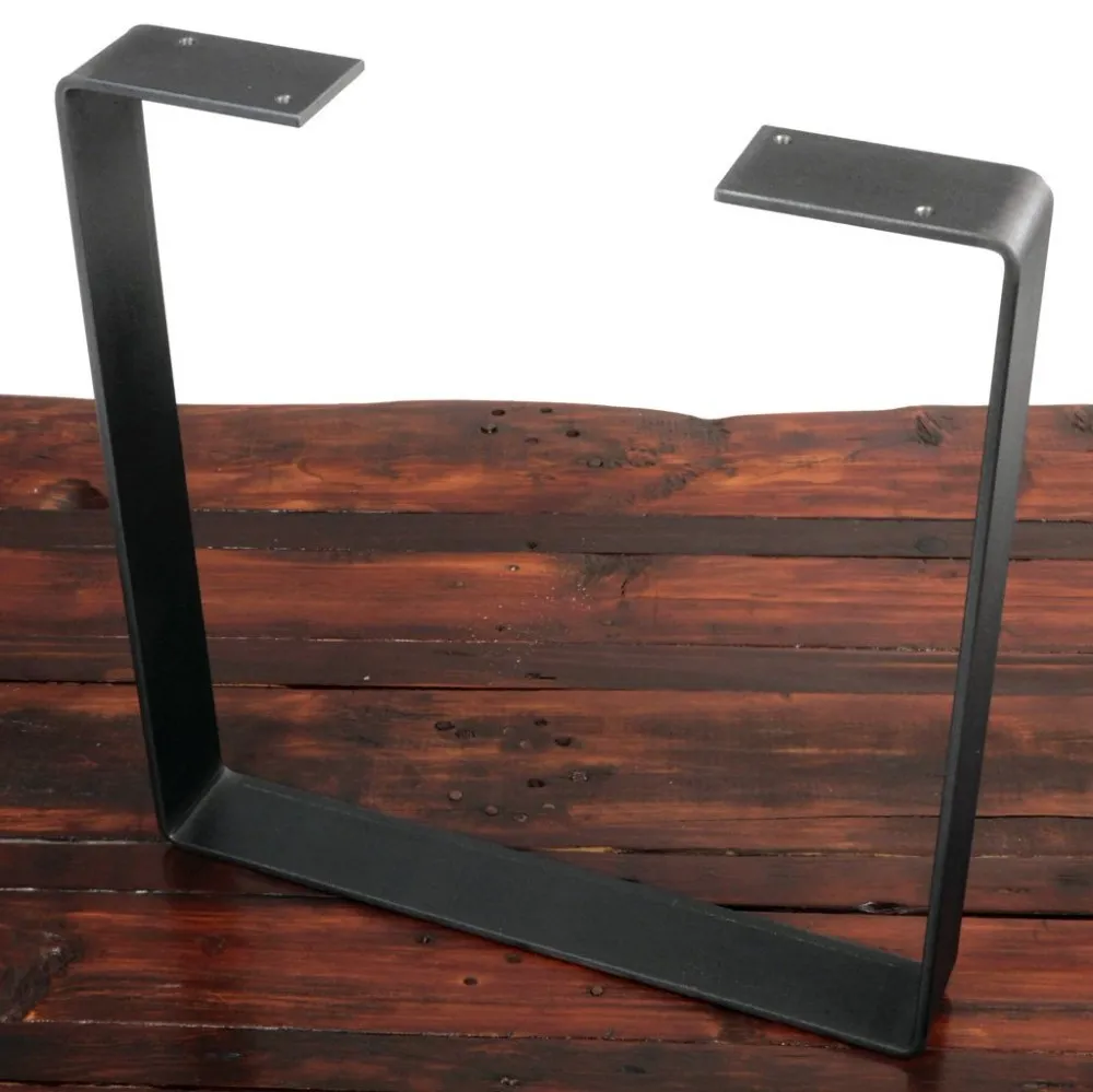 oficina en forma de U Patas de mesa de centro de acero Hermosa pata de muebles de oficina en forma de U Patas de mesa de centro 