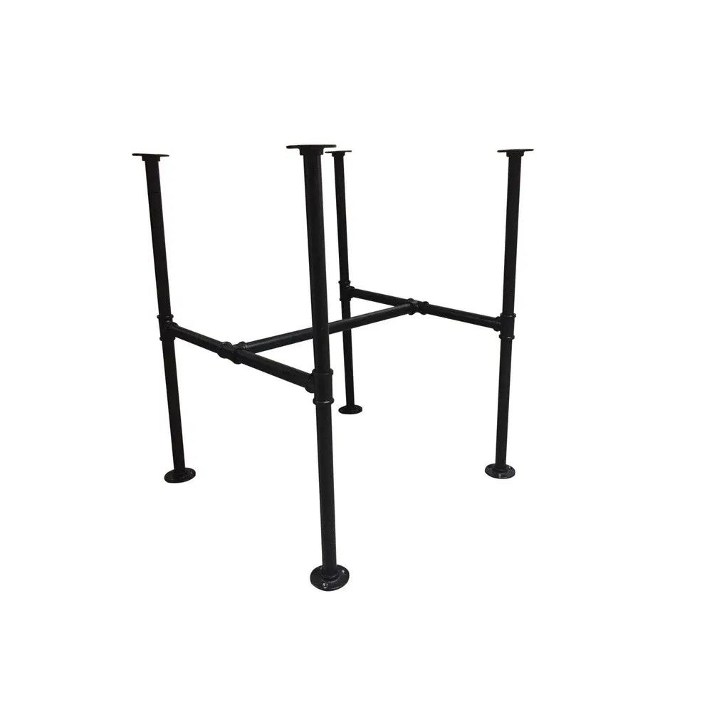 del &uacute;ltimo estilo Marco de mesa de muebles de acero de metal de estilo industrial del &uacute;ltimo estilo
