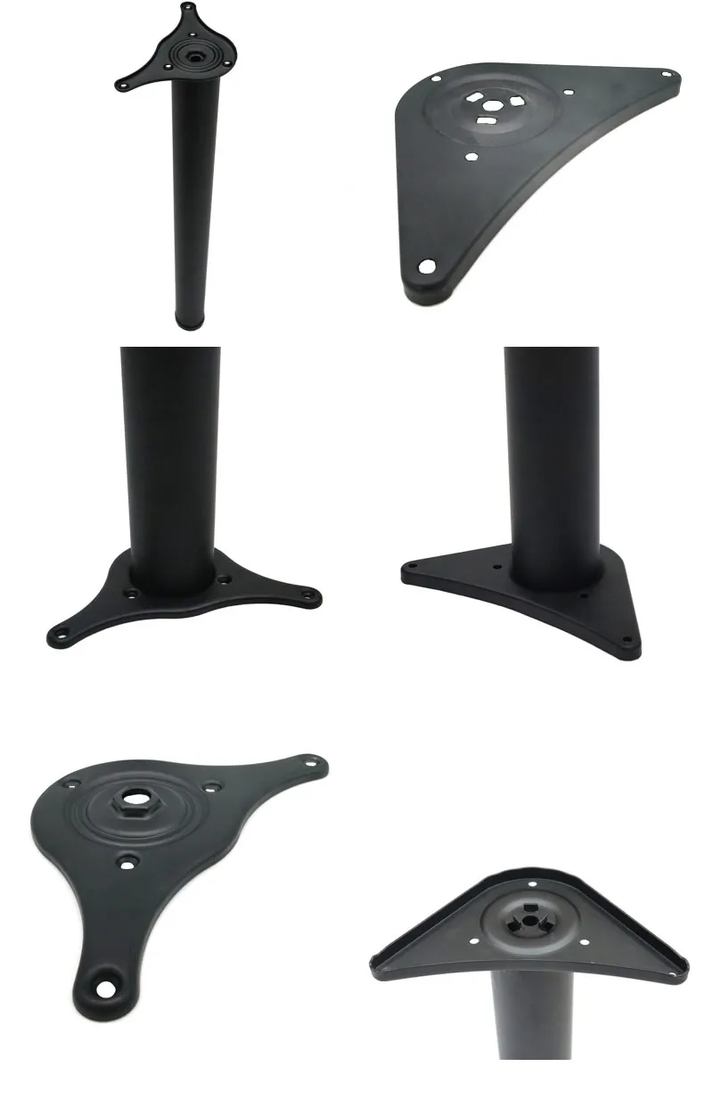 ajustables en altura de 28 pulgadas Patas de mesa de metal ajustables 