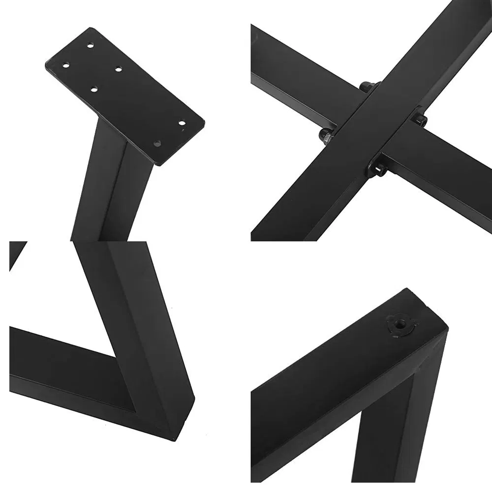 dining table black legs Proveedor de muebles Patas de mesa de comedor de hierro fundido Proveedor de muebles Patas de mesa de comedor de hierro fundido Proveedor