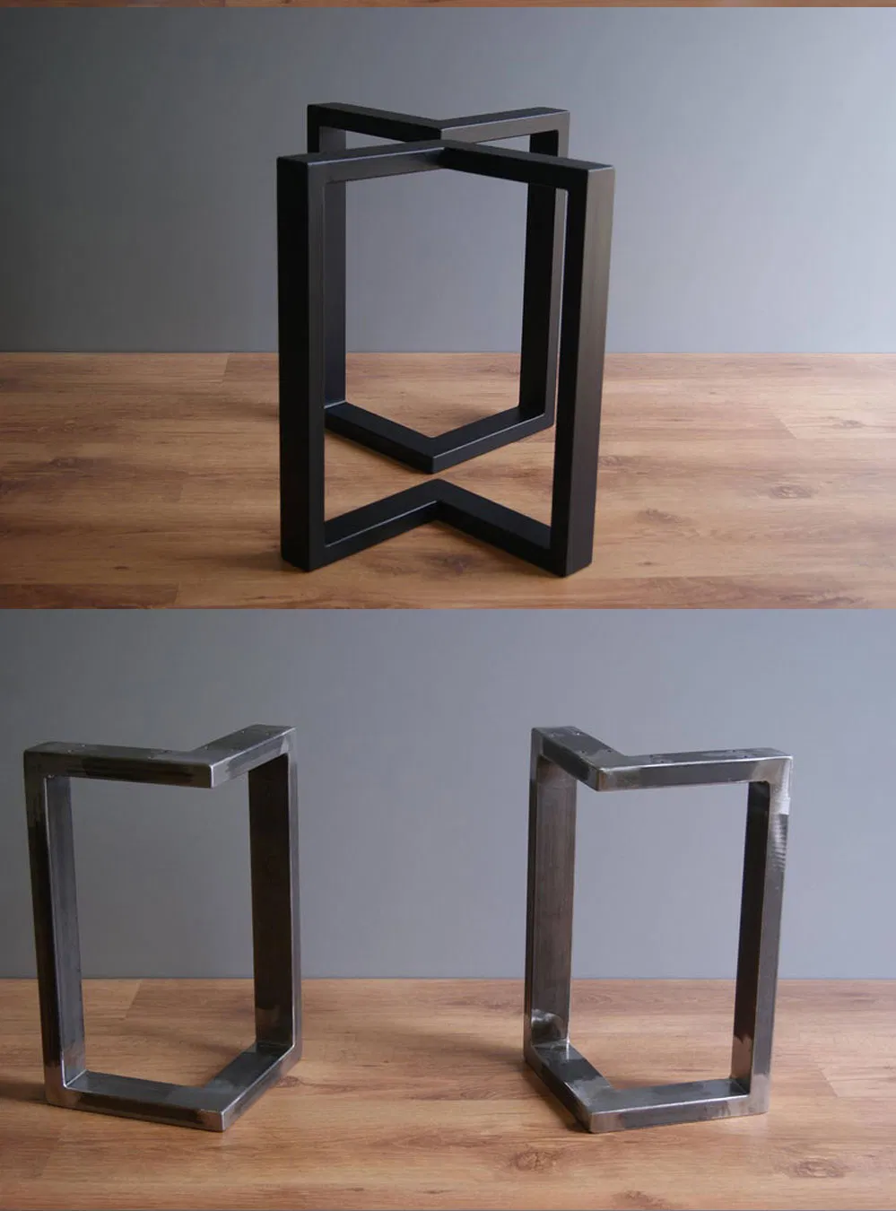 Alemania Venta caliente Dise&ntilde;o industrial DIY Patas de mesa de centro modernas de mediados de siglo 