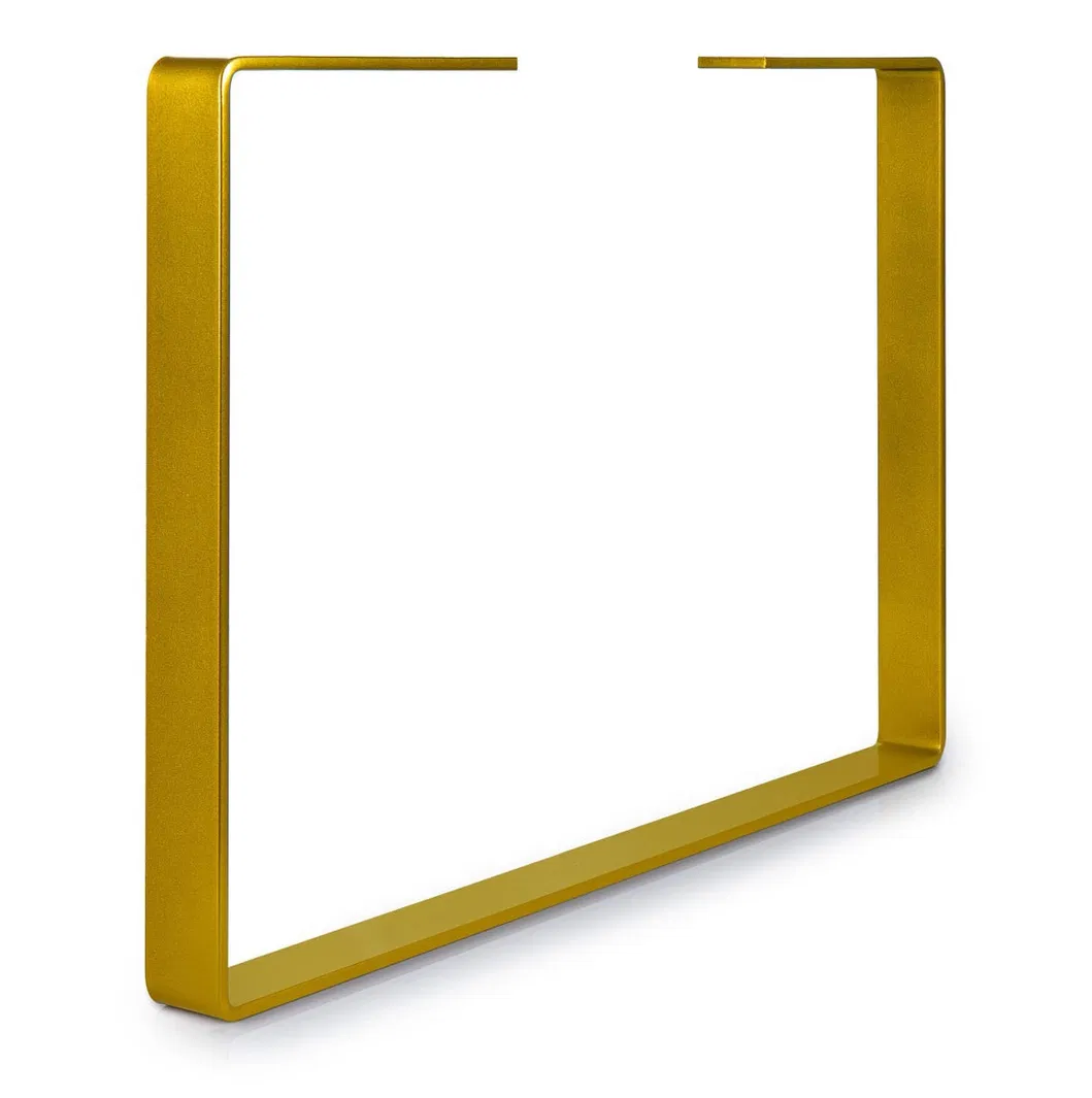 Escritorio de comedor de acero Patas de mesa de metal moderno de lujo Muebles Escritorio de 