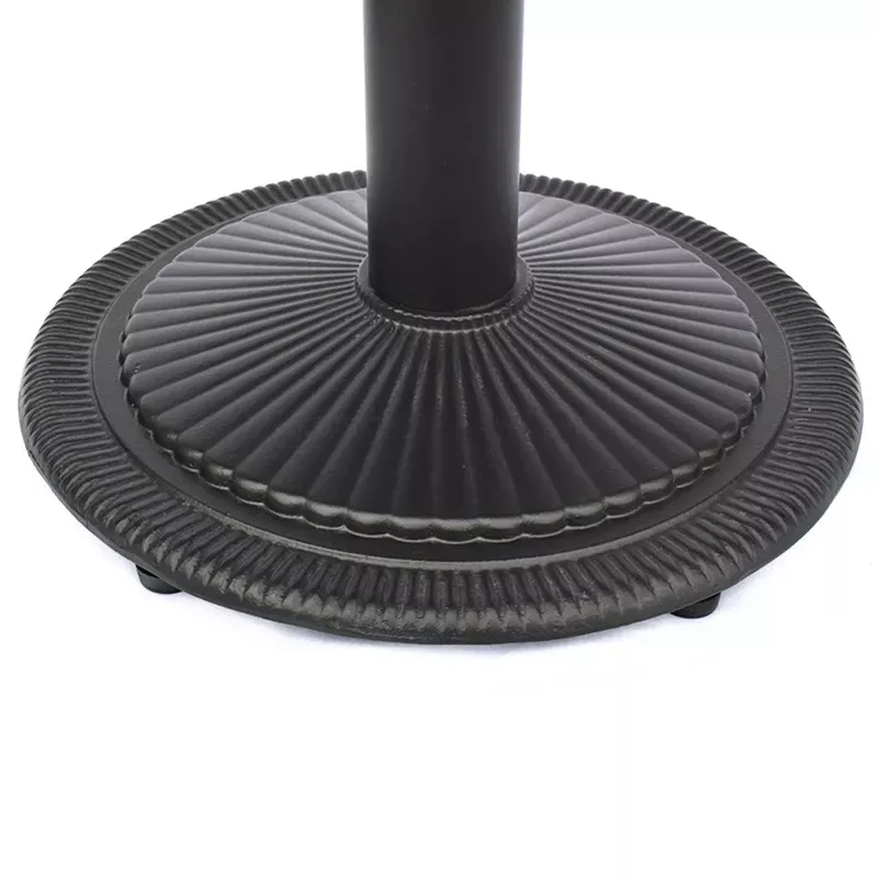 fundido comercial Base de mesa de centro de metal Al por mayor Base de mesa de metal de hierro 