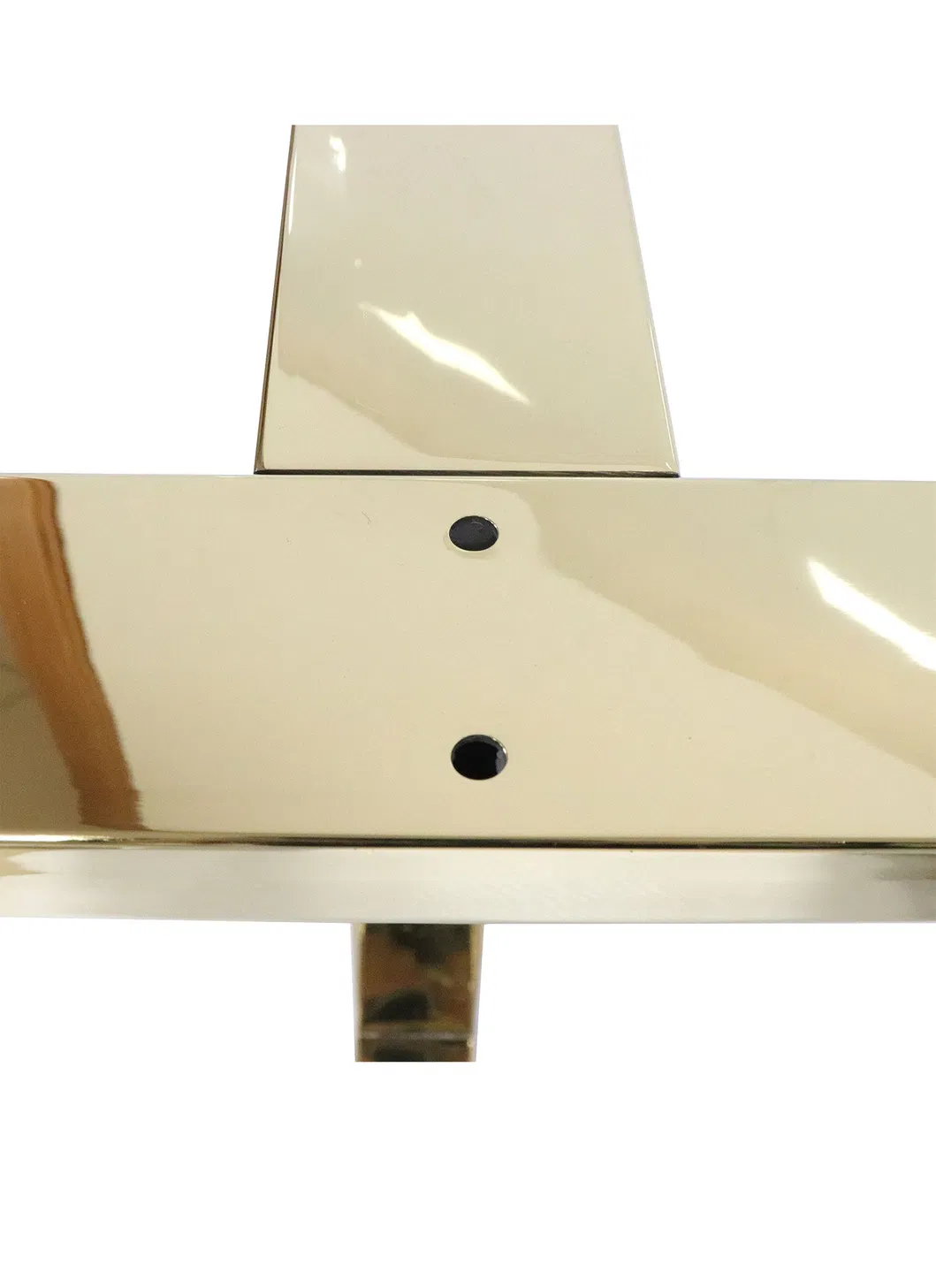 de caf&eacute;, comedor, patas de mesa de metal dorado moderno de acero 