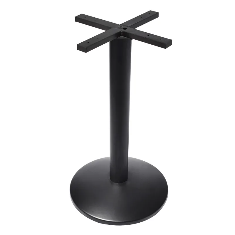 Fabricante de muebles de restaurante Base de mesa de metal Patas de mesa Base redonda 