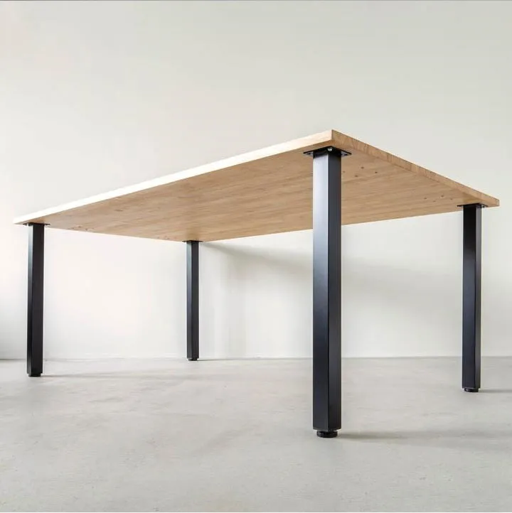 de mesa ajustables para muebles Dise&ntilde;o de moda, pies de altura de metal redondos Patas de mesa Herrajes para muebles ajustables 