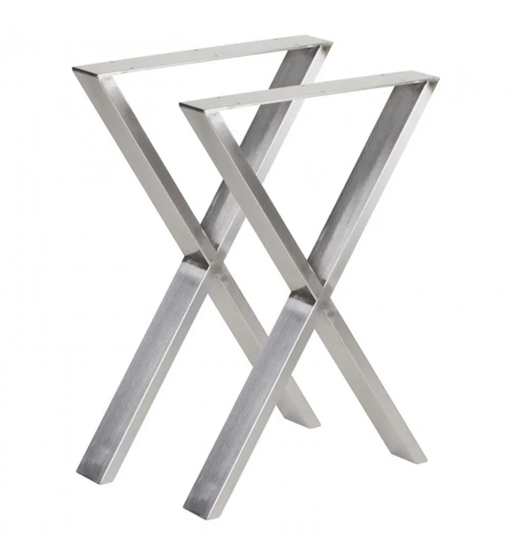 de acero inoxidable Fabricante Pata de mesa para muebles modernos de acero inoxidable Fabricante Pata de mesa para muebles 