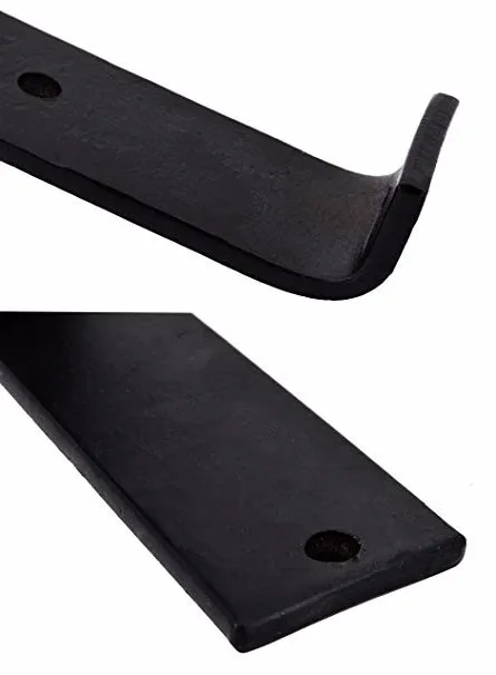 Soporte triangular para puerta de madera Soportes de pared para 