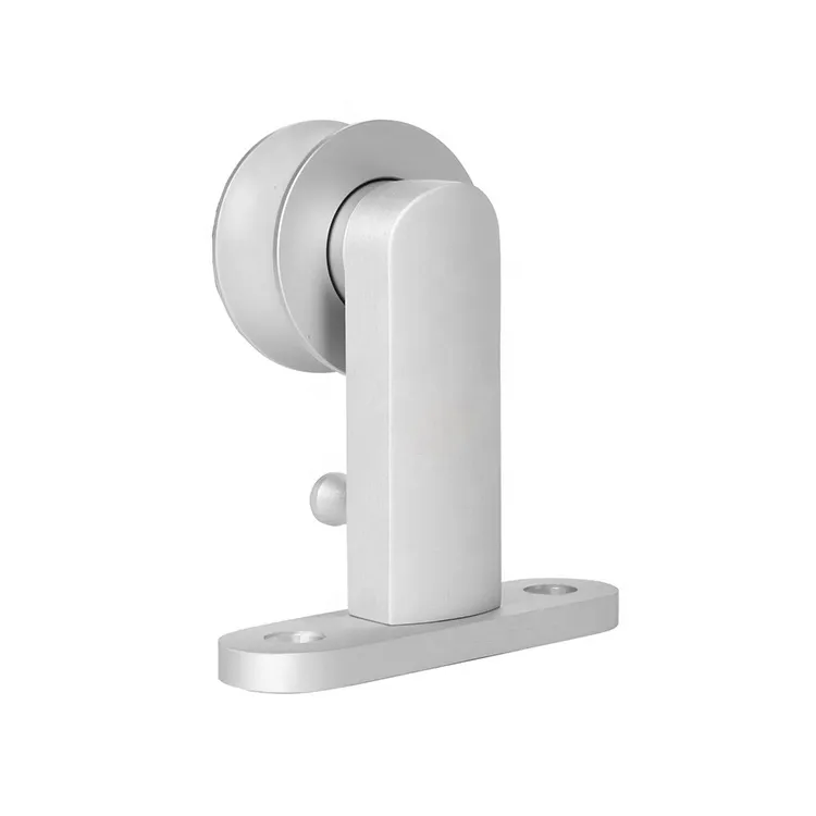doble de lat&oacute;n envejecido, kit para montaje en puerta de madera interior, riel lateral para bricolaje, accesorios de n&iacute;quel satinado, sistema deslizante de n&iacute;quel cepillado, derivaci&oacute;n doble de lat&oacute;n 