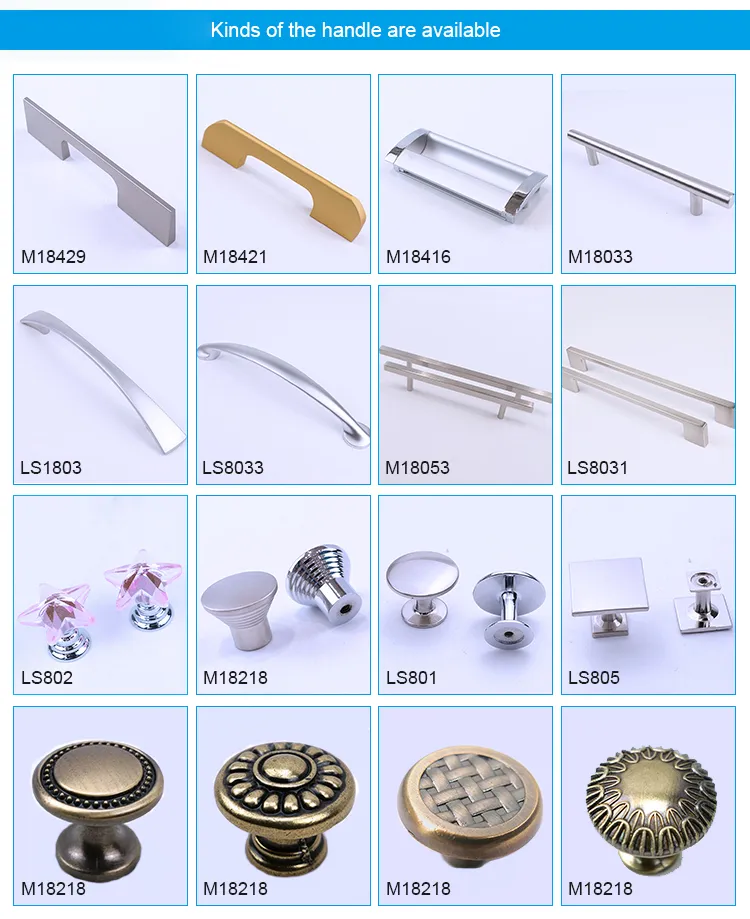 Tiradores y perillas &uacute;nicos para muebles de manijas para gabinetes peque&ntilde;os Tiradores y perillas &uacute;nicos para muebles de aleaci&oacute;n de aluminio Tiradores y perillas 