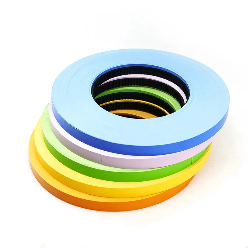de bandas de borde de PVC coloridos flexibles Accesorios de hardware de muebles de bandas de borde de 