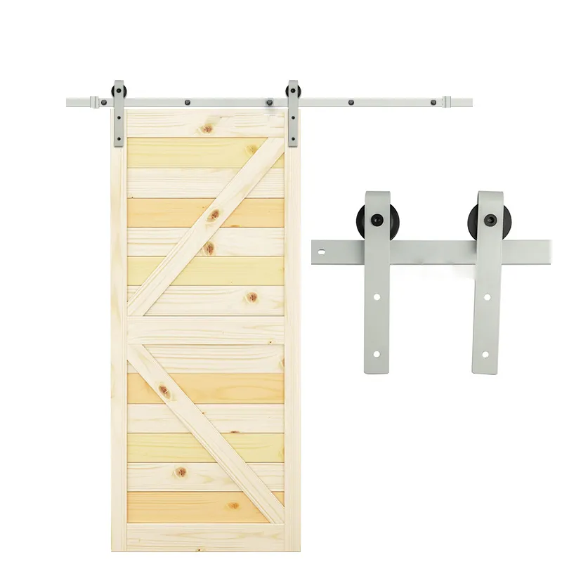 Gabinetes con puertas de madera maciza Herrajes para puertas de granero con 